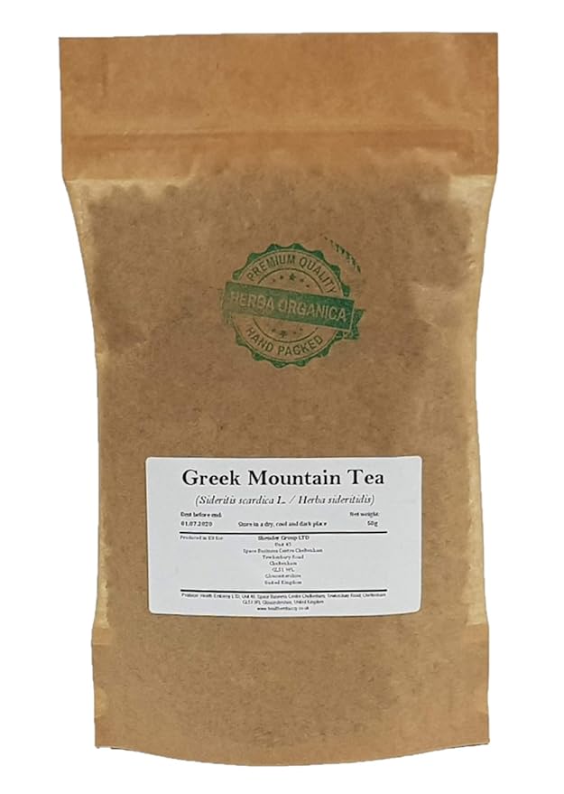 Herba Organica Greek Mountain Tea - Sideritis L - Herbal Tea (50g)