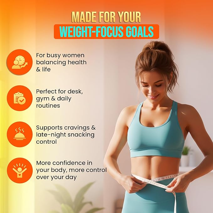 OVIA Yerba Mate Tea Instant Powder for Weight Loss with Vitamin D3 &amp B12 and Lion’s Mane – Prebiotics &amp Probiotics for Clean Energy Focus &amp Digestive Support | Zero Sugar - Peach Mango - 3