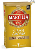 Marcilla Gran Aroma Natural Ground Coffee 250gr. Pack of 3 Units