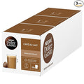 Nescaf? Dolce Gusto CAF? Au Lait (Pack of 3 Total 48 Capsules)
