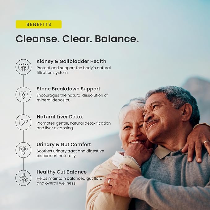 Chanca Piedra Stone Breaker – Kidney Stone Dissolver Support &amp Gallbladder Cleanse Supplement – Calcium Oxalate Balance &amp Detox for Urinary Tract – 20000 mg Equivalent Supplement with Nettle