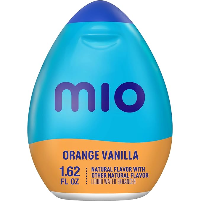 MiO Liquid Water Enhancer Variety Pack – Green Thunder Black Cherry Orange Tangerine Fruit Punch Mango Peach &amp Sweet Tea 1.62 fl oz Each. (Pack of 6)