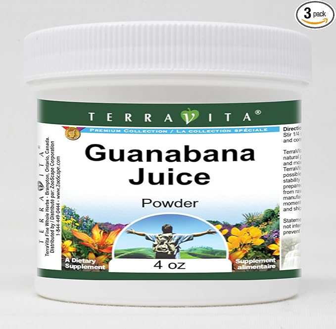 Guanabana Juice Powder (4 oz ZIN: 520389) - 3 Pack