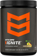 MTN OPS Ignite Sugar Free Energy Drink Powder Naturally Sweetened with Monk Fruit 200mg Caffeine Nootropic Blend for Energy Focus &amp Endurance L Arginine &amp L Citrulline 45 Servings Peach