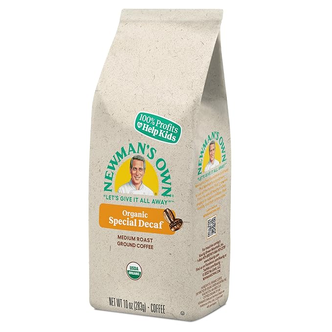 Newman's Own Organics Newman's Special Blend Ground Coffee Medium Roast Bagged 10 oz (Pack of 4)