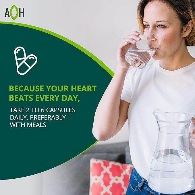 ADAPTOHEAL Blood Pressure Support Supplement with Astragulus Ginkgo Biloba Rhodiola Rosea Reishi Mushroom (180 Capsules)