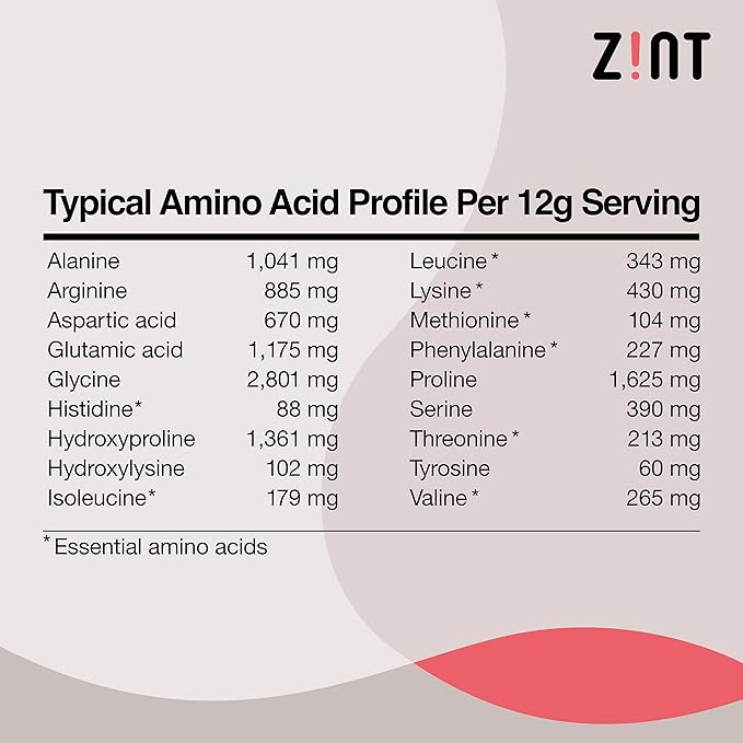 Z!NT Collagen Hydrolysate Bag 10 Oz