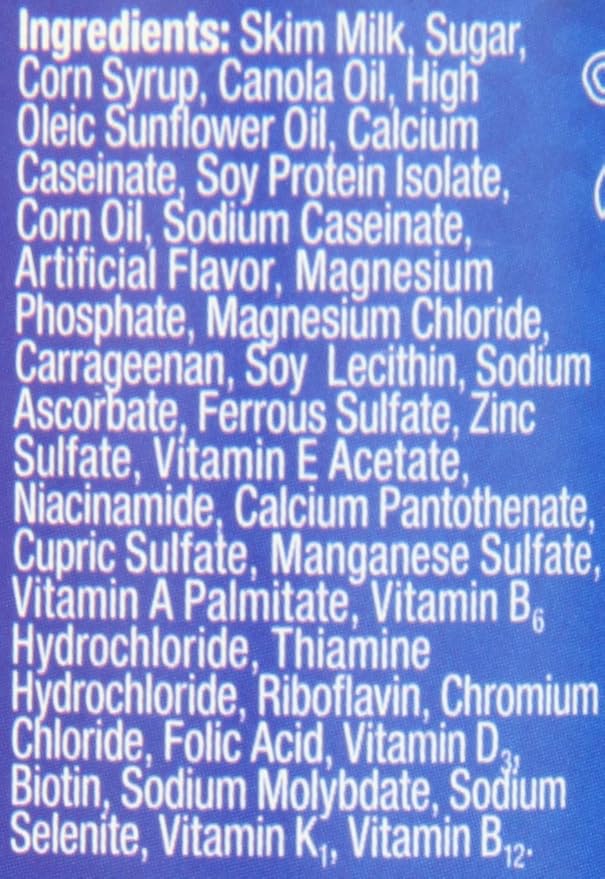 Nutrament Energy and Fitness Drink Vanilla 12 Ounce Cans (Pack of 12)
