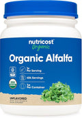 Nutricost Organic Alfalfa Powder 1LB - USDA Certified 100% Organic Vegetarian Non-GMO Gluten Free