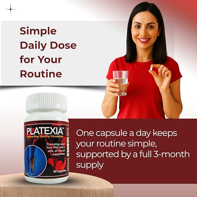 Vision Nutra Platexia with 3000 FU Nattokinase NSP-2 | Support Blood Circulation | Non-GMO &amp Kosher | 90 Vegan Capsules 3-Month Supply