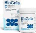 BioGaia Protectis Immune Active Probiotic | Probiotic + Vitamin D | Supports Immune Digestive and Overall Health | Probiotics for Men &amp Women | Capsules | 60 Day Supply