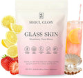 Glass Skin Supplement Powder – Collagen Biotin Vitamin C &amp Pearl Powder – Beauty Support for Skin Hair &amp Nails – 30 Servings