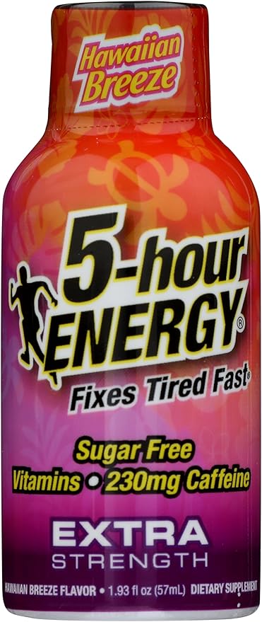 5-Hour Energy Sugar Free Hawaiian Breeze Energy Shot 1.93 oz