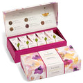 Tea Forte Premium Petite Presentation Box Gift Set Sampler 10 Count 2 of Each Blend Individually Wrapped Handcrafted Pyramid Infuser Bags Mariposa Tea