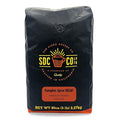 San Diego Coffee DECAF Pumpkin Spice Medium Roast Ground Coffee 5-Pound Bag Café descafeinado molido tostado
