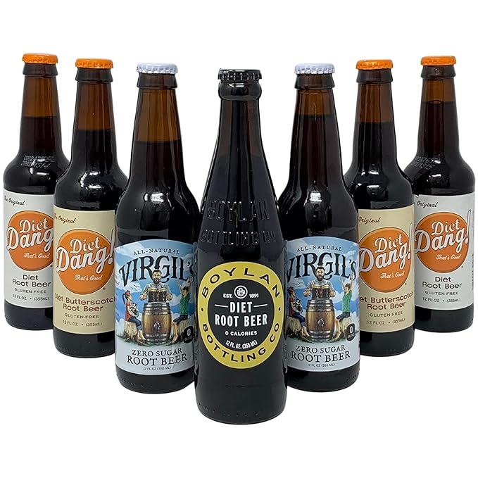 Ultimate Craft Soda Beverage Samplers - Mix Variety Case - Gourmet Sodas from All Around the Country - Choose Your Flavor - 12oz (Diet Root Beer - 72 Pack)