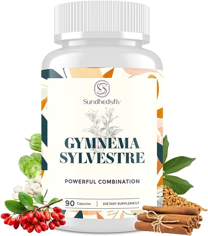 16 in 1 Blxxd Sugr Effective Gymnema Sylvestre Supplement 2100MG | with Berberine Cinnamon Bitter Melon | Vitamins Magnesium &amp Chromium | 90 Vegan Capsules
