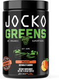 Jocko Fuel Daily Greens Powder - Premium Organic Greens Superfood Powder for Gut Health Digestion Bloating Immune Support with Spirulina Chlorella Digestive Enzymes &amp Probiotics - 30 Serving