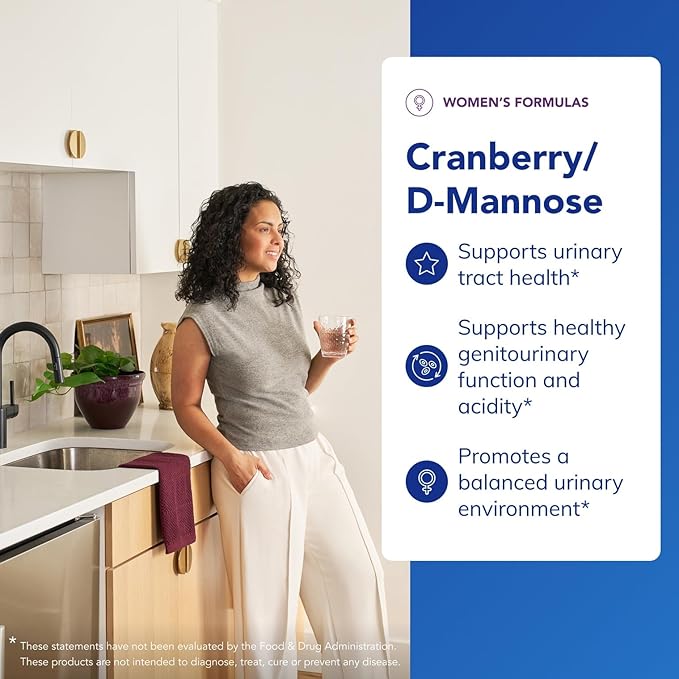 Pure Encapsulations Cranberry D-Mannose - Supports Urinary Tract Health* - with Cranberry Fruit Solids - Vegan &amp Non-GMO Dietary Supplement - 180 Capsules