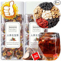 DOZO Wubao Tea Ginseng Five Treasures Tea Men's Energy Tea Kidney Tea Maca Tea For Men (20 Pack) Maca Five Treasure Tea 7.05oz/200g 五宝茶 人参五宝茶