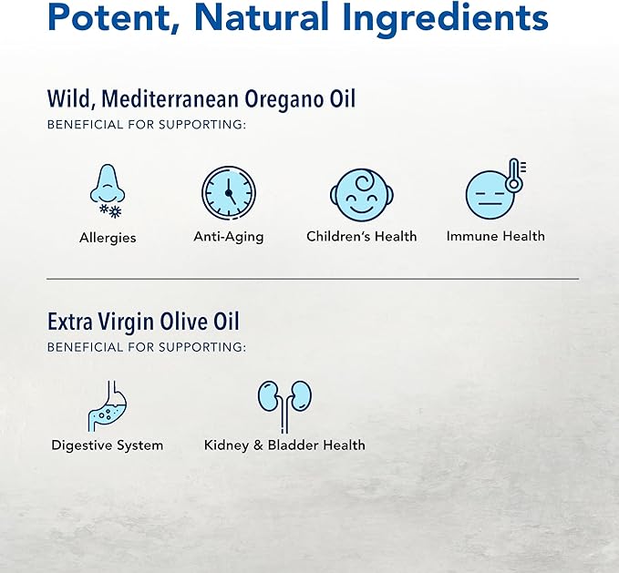 NORTH AMERICAN HERB &amp SPICE Oreganol P73 60 Gelcaps - Immune System Support - Unprocessed Vegan Friendly Wild Oregano - Mediterranean Source - Non-GMO - 60 Servings