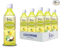 Savia - Coconut Pineapple Aloe Vera Drink Quality Aloe-Based Beverage Made with Real Aloe Pulp &amp Natural Delicious &amp Refreshing Vegetarian Gluten-Free Fat-Free (16.9oz 12-Pack)
