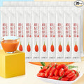 Goji Berries Fruit Puree Raw Liquid Drink (Wolfberries Juice) 100% pure juice Undiluted -（15ml*20 PCS）No Added Sugar wolfberry tea goji puree goji juice 枸杞原浆 (Wolfberries)