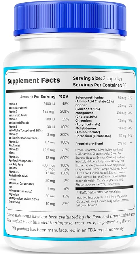 LIVORKA Sight Clear 20/20 Vision Support Supplement for Eyes - 5 Month Supply - Pack of 5