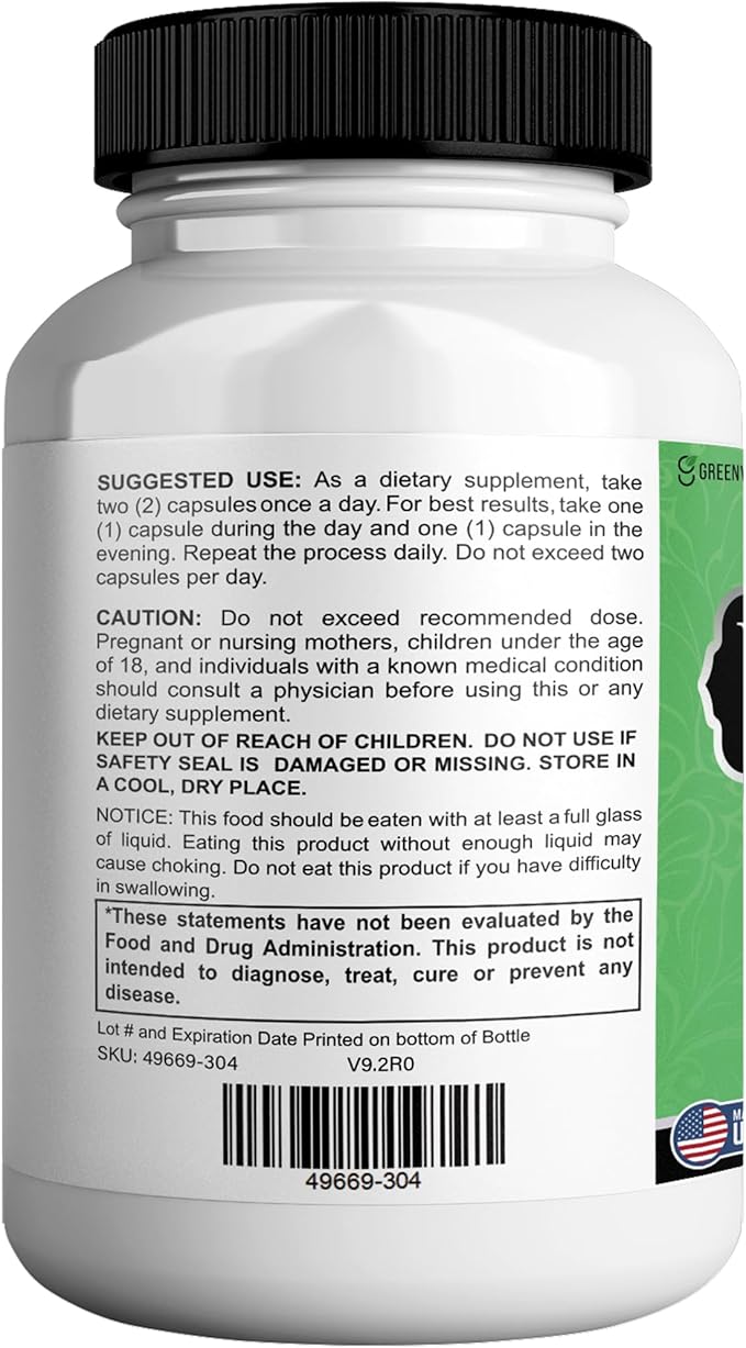 Fast Lean Pro Max Natural Dietary Supplement 60 Capsules 30-Day Supply All Natural Ingredients Vegan Friendly (2)