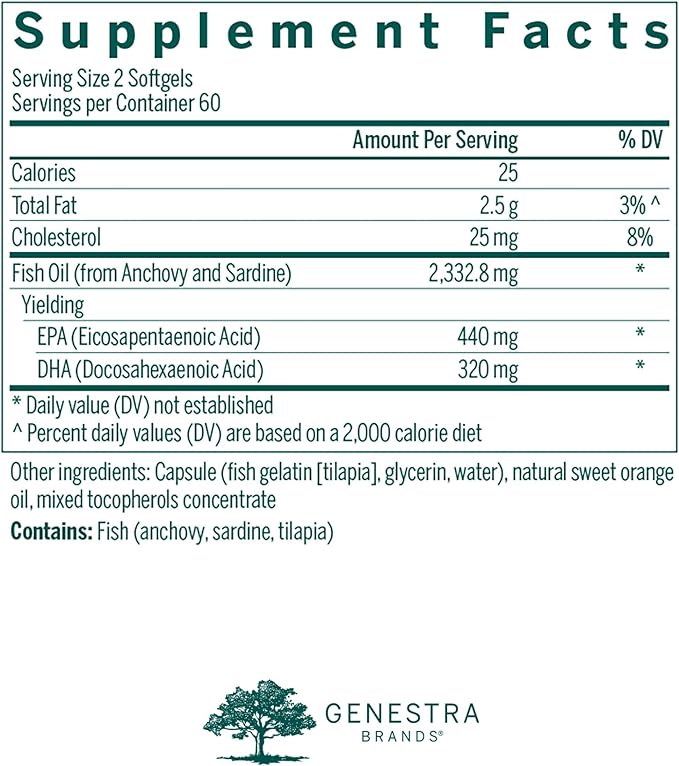 Genestra Brands Super EFA Capsules | Supports Healthy Lipid Metabolism Cardiovascular Health and Cognitive Function* | 120 Softgel Capsules