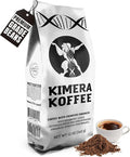 Kimera Koffee Original Blend - Organic Medium Roast Ground Coffee Vitamin-Infused with Taurine Alpha GPC DMAE L-Theanine for Cognitive Support &amp Athletic Performance 12oz