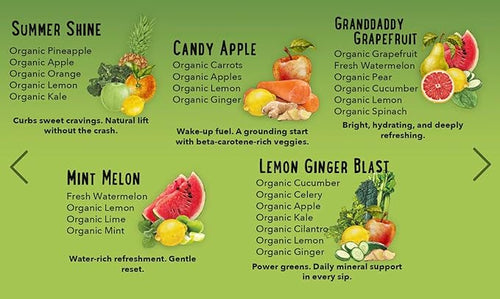 3 Day Juice Cleanse – 18 Cold-Pressed Juices | GoodStuff Summer Slim Detox | Fresh Ready-to-Drink Reset