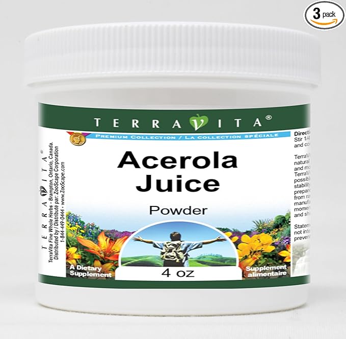 Acerola Juice Powder (4 oz ZIN: 518869) - 3 Pack