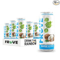 FrUve Super Water | Coco Colada Flavor | 12 16oz Cans | Healthy Drink | Zero Sugar | Low Calorie Drink | Powerful Antioxidants | Boosts Immune System | NON-GMO | The Super Health Drink