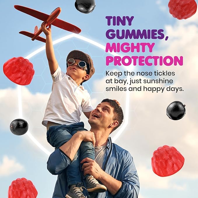 DR. MORITZ Elderberry Gummies for Kids &amp Toddlers - Immune System Booster- Health Support with Black Sambucus Elderberries Extract - Herbal Immunity Boost Supplement