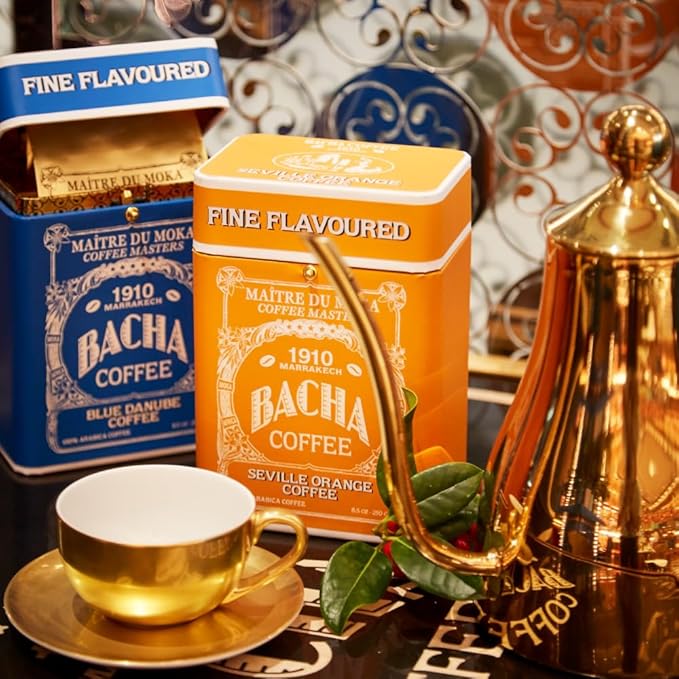 Bacha Coffee | Magdalena Single Origin Ground Beans Medium Roast 100% Arabica Specialty Coffee 250g Signature Nomad Collection Gift Box