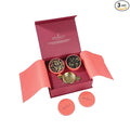Brook37 Aurum Collection Premium Tea Gift Box - 2-Pc Loose Leaf Tea Variety Pack with Handcrafted Brass Tea Infuser | Luxury Magnetic Gift Box | Ideal Tea Gift Set
