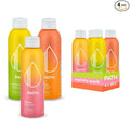 PATHWATER Variety Pack Flavored Sparkling Water - Ultra-Purified pH-Balanced Carbonated Soda Water in Aluminum Bottle - BPA-Free Light Reusable Infinitely Recyclable 20.3 fl oz (Pack of 4)