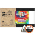 San Francisco Bay Compostable Coffee Pods - Organic Haight Ashbury French Roast (80 Ct) K Cup Compatible including Keurig 2.0 Dark Roast