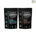 Organic Cold Brew Coffee - Guatemalan Coffee Beans - Ground Medium Roast 2 lb and Single Origin Peruvian Coarsely Ground - Medium Roast 1lb