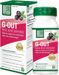Bell G-Out Uric Acid Cleanse | Recommended for Gout - A Unique Blend of Herbal Extracts That Helps Maintain Uric Acid Levels Within The Normal Range Uric Acid Relief Uric Acid Flush| 60 Capsules