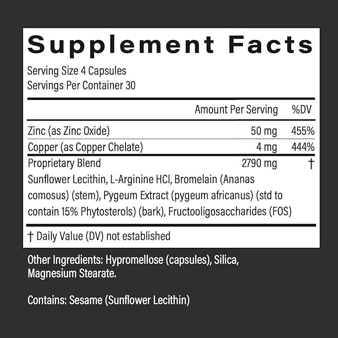 POPSTAR Labs Semen Volume Booster - Men's Semen Health &amp Fertility Supplement - Doctor Formulated to Increase Load Volume - Made in USA - Non-GMO Organic Vegan - 120 Capsules (1 Month Supply)