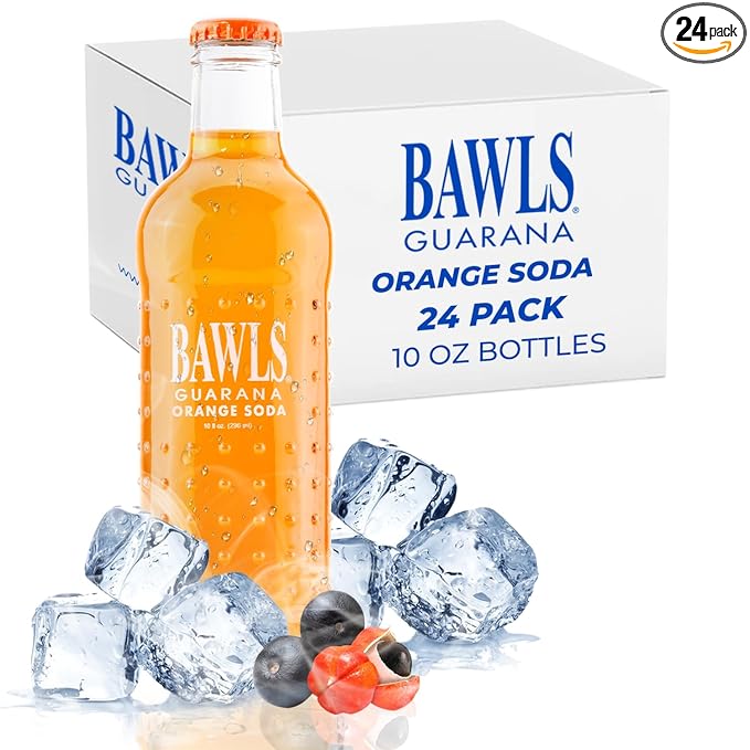 BAWLS Mandarin Orange 10oz 24 pack
