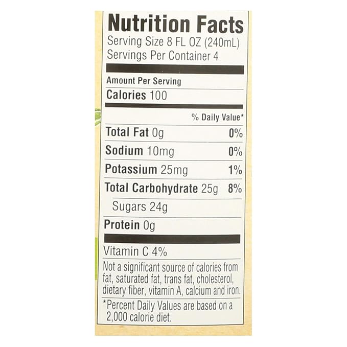 Santa Cruz Organic Limeade Juice 32 Fluid Ounce - 12 per case
