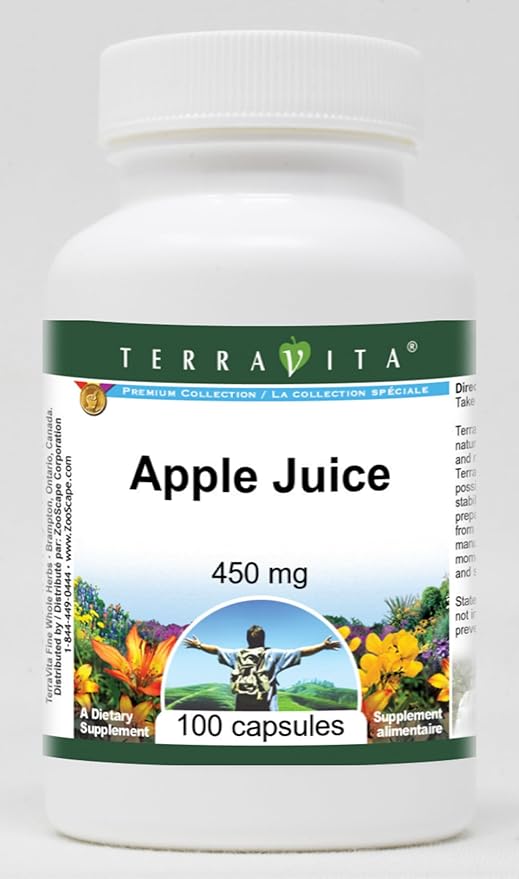 Apple Juice - 450 mg (100 Capsules ZIN: 518977) - 3 Pack