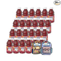 Welch's Zero Sugar Strawberry Juice Drink 10 fl oz Plastic Bottle 24 Pack + 2 Reusable Snack Bags by KOOL8SHOP Infinite Deals