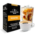 Christopher Bean Coffee - 396 servings 30 to 1 Blend Bag in Box Liquid Instant Coffee or Cold Brew Coffee Concentrate - Hot or Iced Coffee - Sumatra Brew