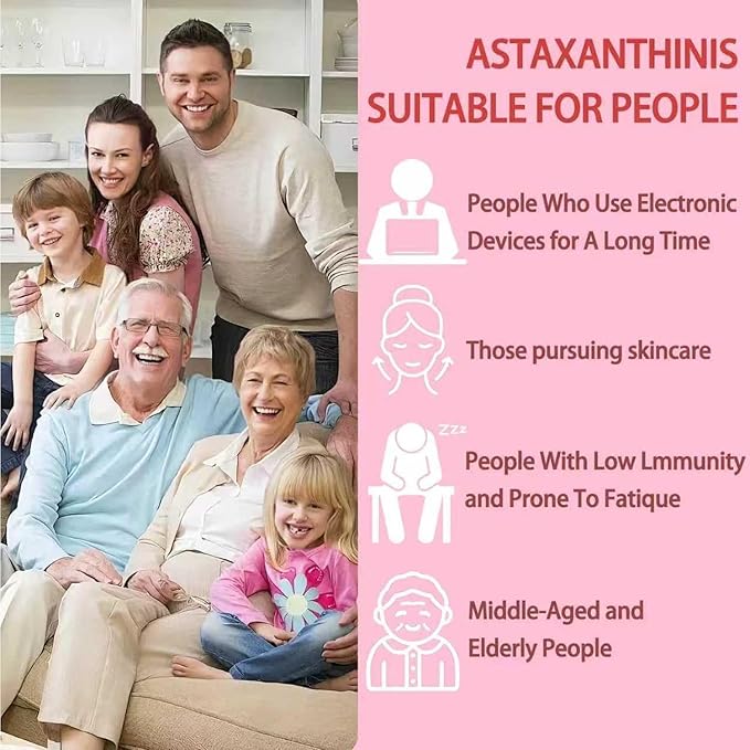 Cyano Divani Astaxanthin 12mg 4-Month SupplyEasy to Swallow Non-GMO120 Softgels