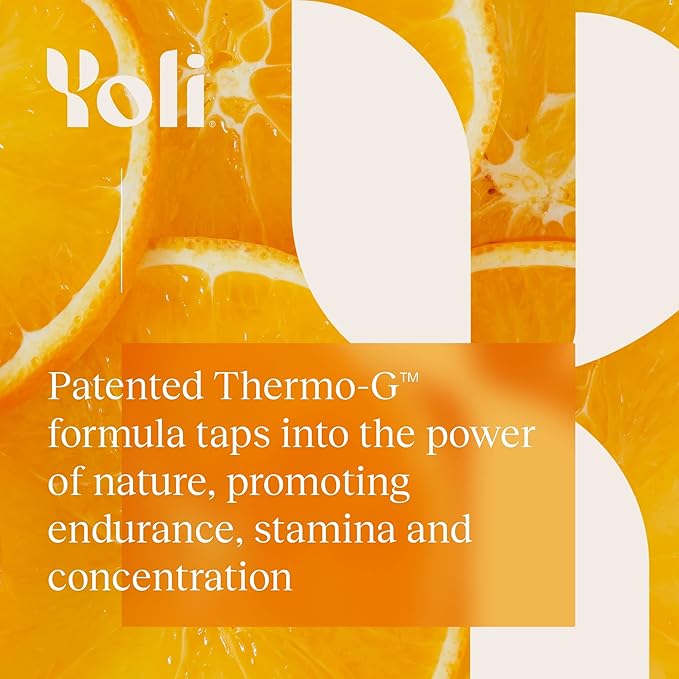 Yoli® Passion Energy Drink Powder Mix - Natural Energy Drink Mix for Endurance and Stamina 30 Packets - Variety
