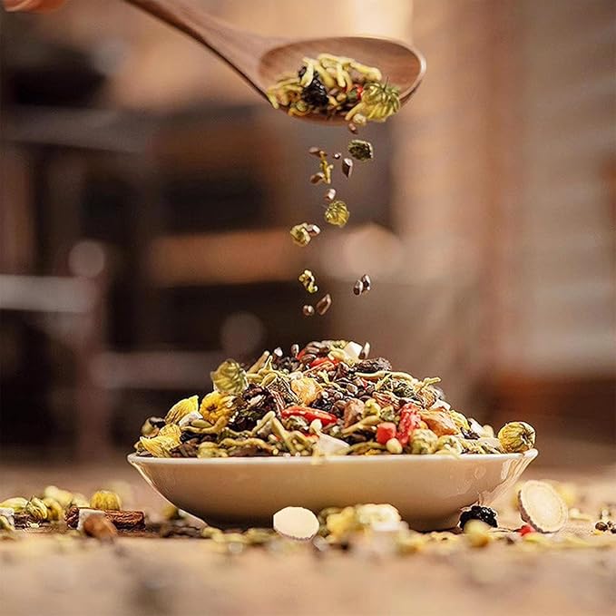 Cooling Herbal Tea Chicory and Gardenia Tea with ChicoryGardeniaOrange Peel &amp ChrysanthemumQuick &amp Refreshing (90PCS)